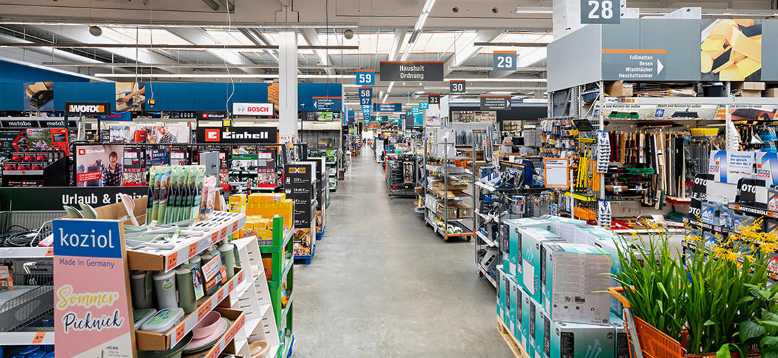 OBI Mittelgang Bamberg