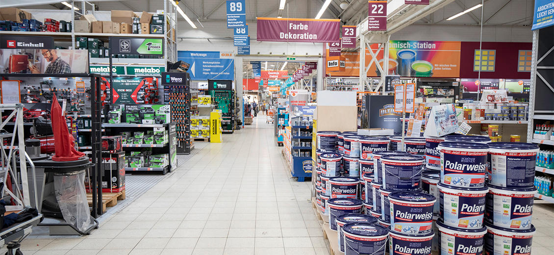 OBI Mittelgang Düsseldorf-Lierenfeld