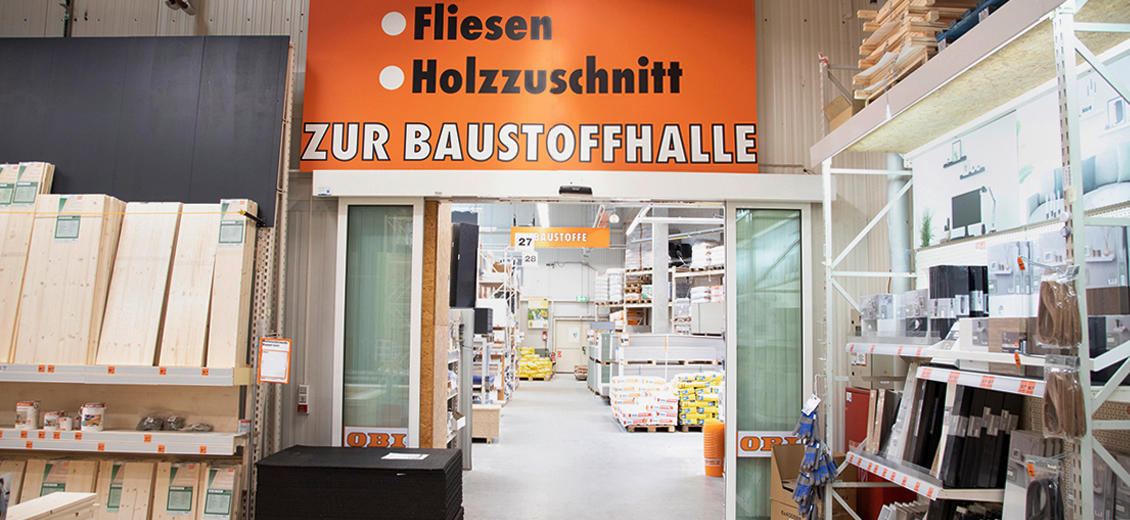 OBI Baustoffhalle Schleusingen