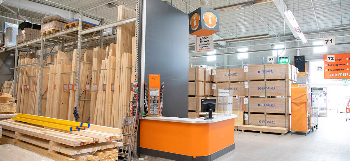 OBI Baustoffhalle Erfurt Süd