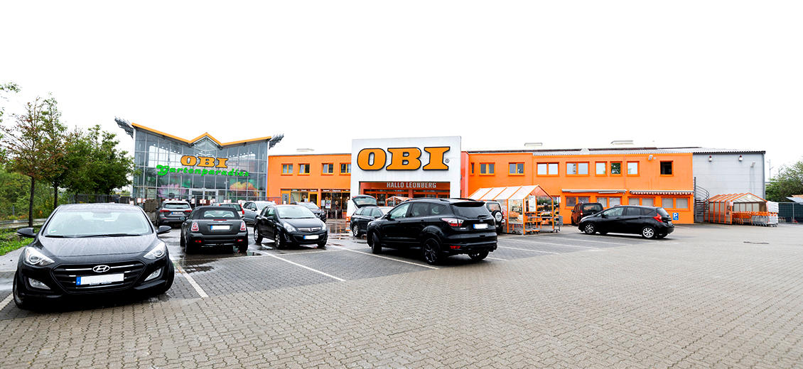 OBI Markt-Eingang Leonberg