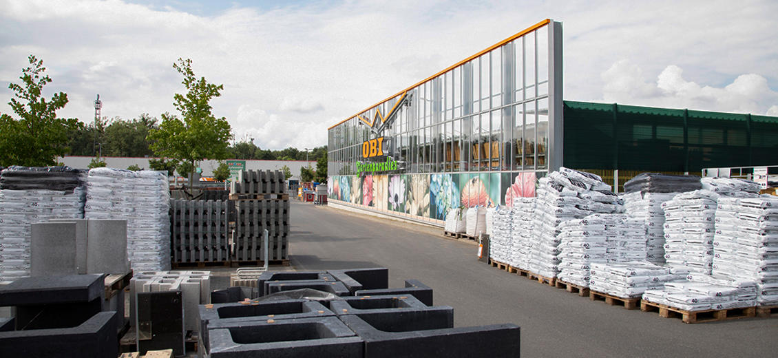 OBI Parkplatz Finowfurt