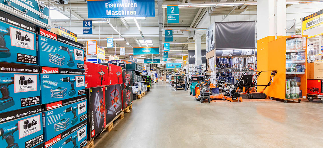 OBI Mittelgang Köln-Mülheim