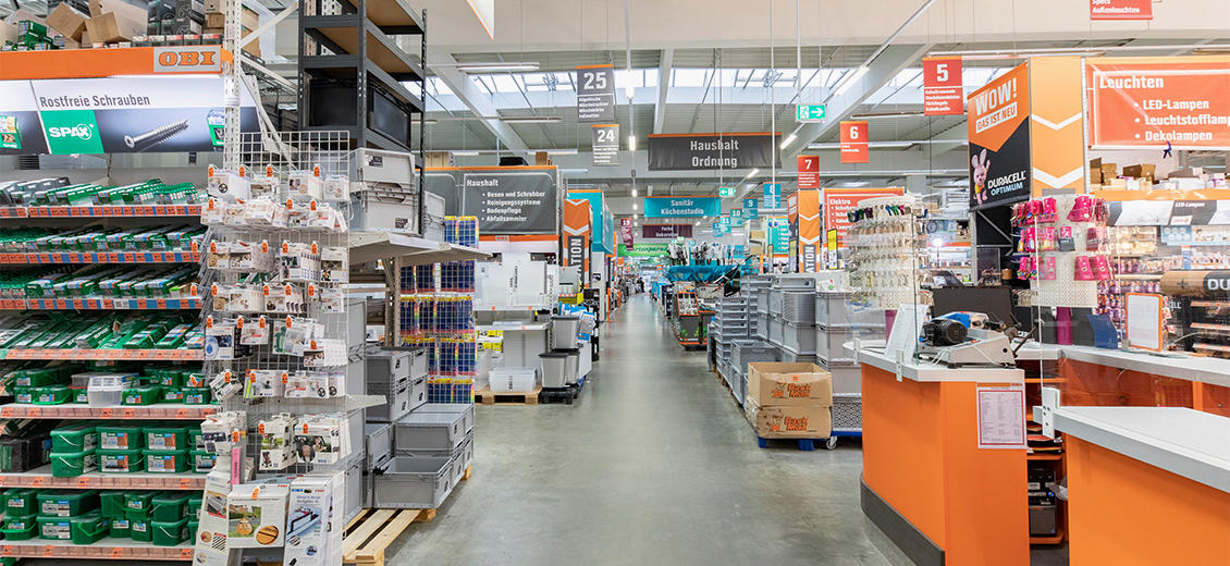 OBI Mittelgang Aachen Debyestraße