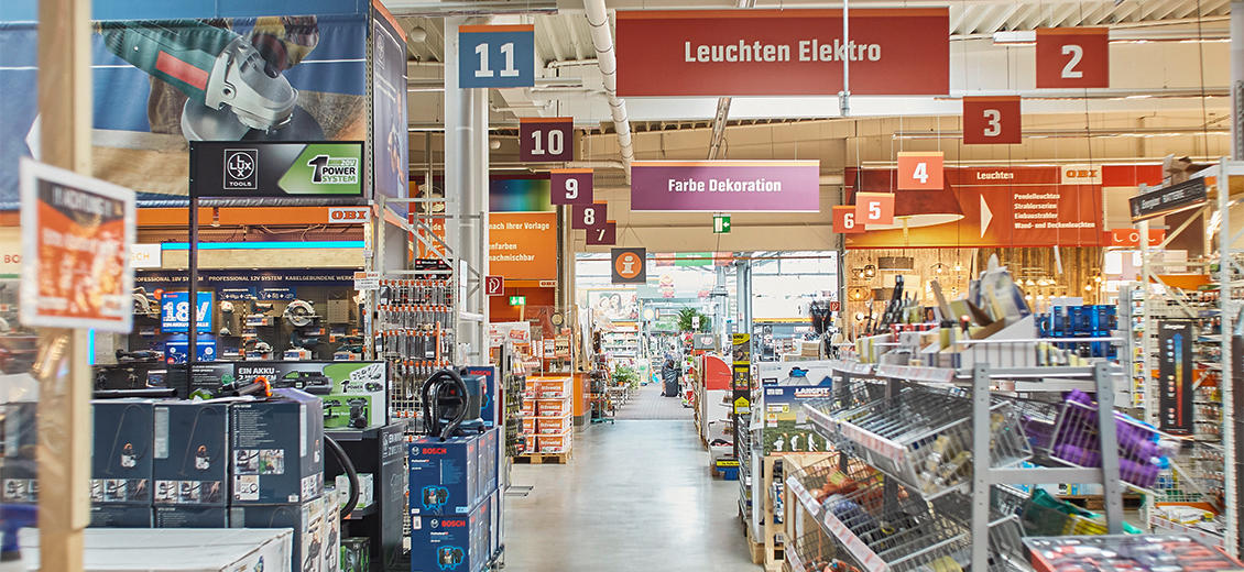 OBI Mittelgang Jettingen-Scheppach