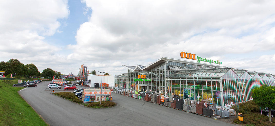 OBI Markt-Eingang Warburg