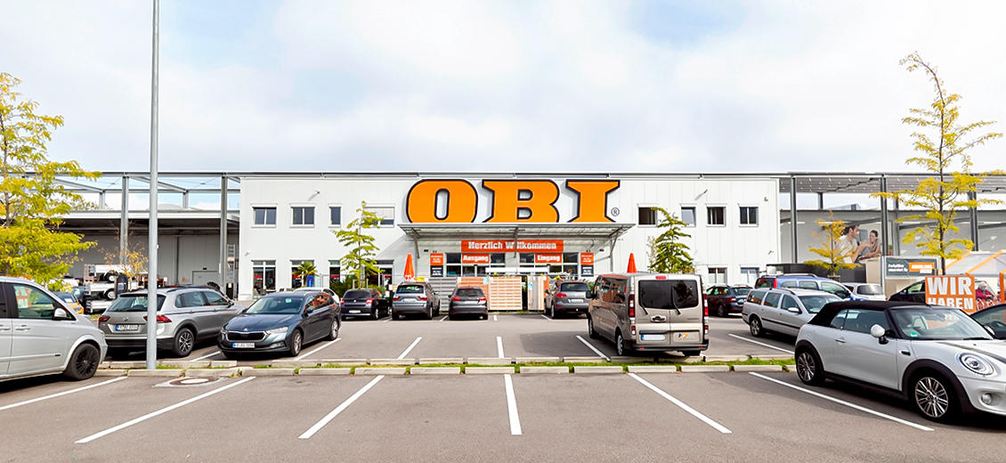 OBI Markt-Eingang Freiburg Süd
