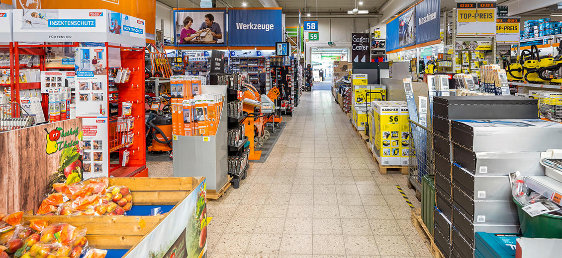 OBI Mittelgang Mayen