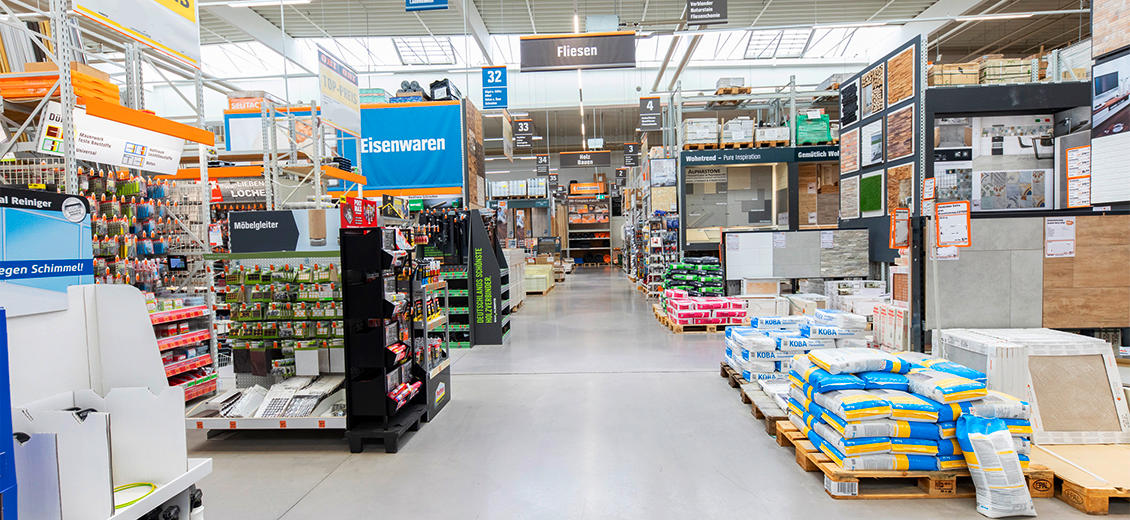 OBI Mittelgang Biberach