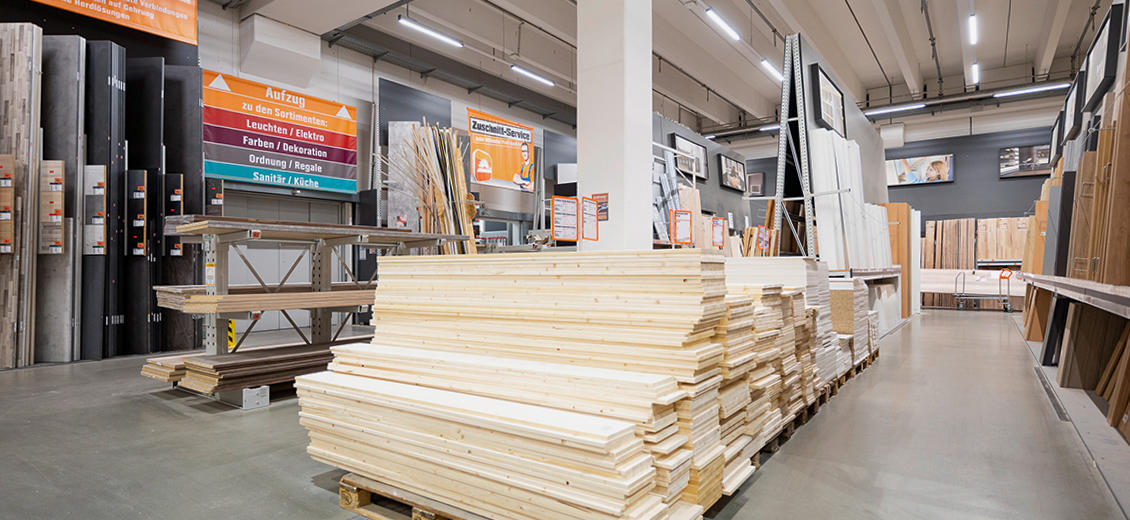 OBI Baustoffhalle Nürnberg Äußere Bayreuther Straße