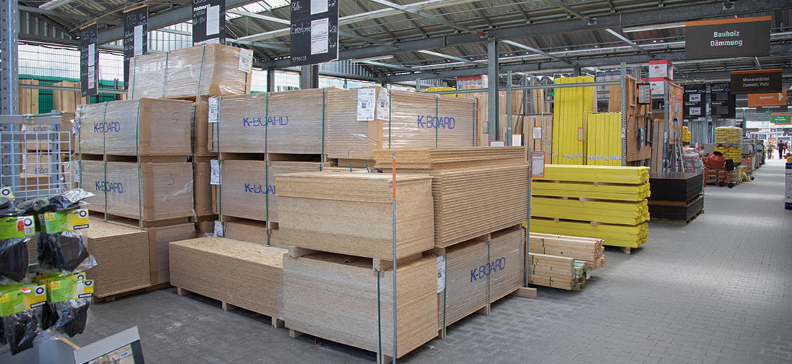 OBI Baustoffhalle Finowfurt