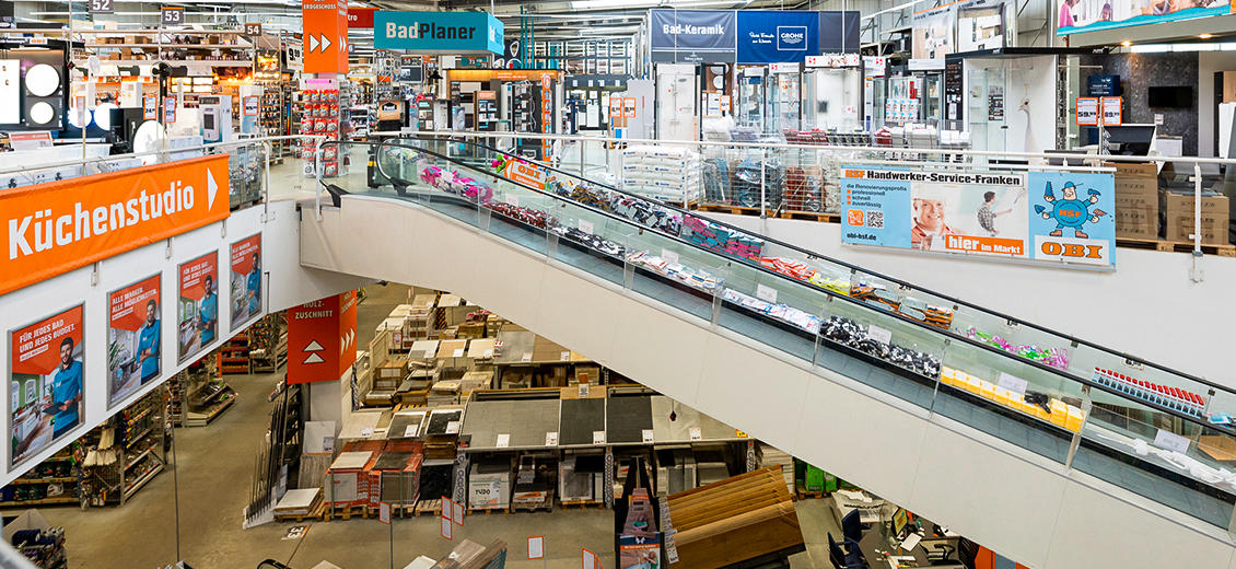 OBI Mittelgang Erlangen-West