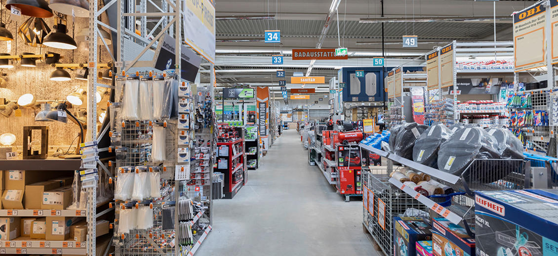 OBI Mittelgang Vechta