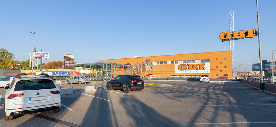 OBI Parkplatz Wien Hadikgasse