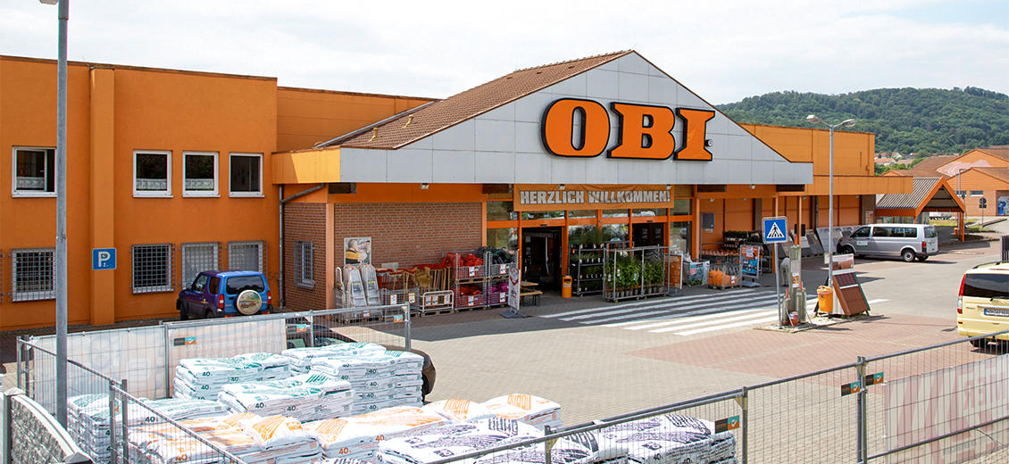 OBI Parkplatz Sondershausen