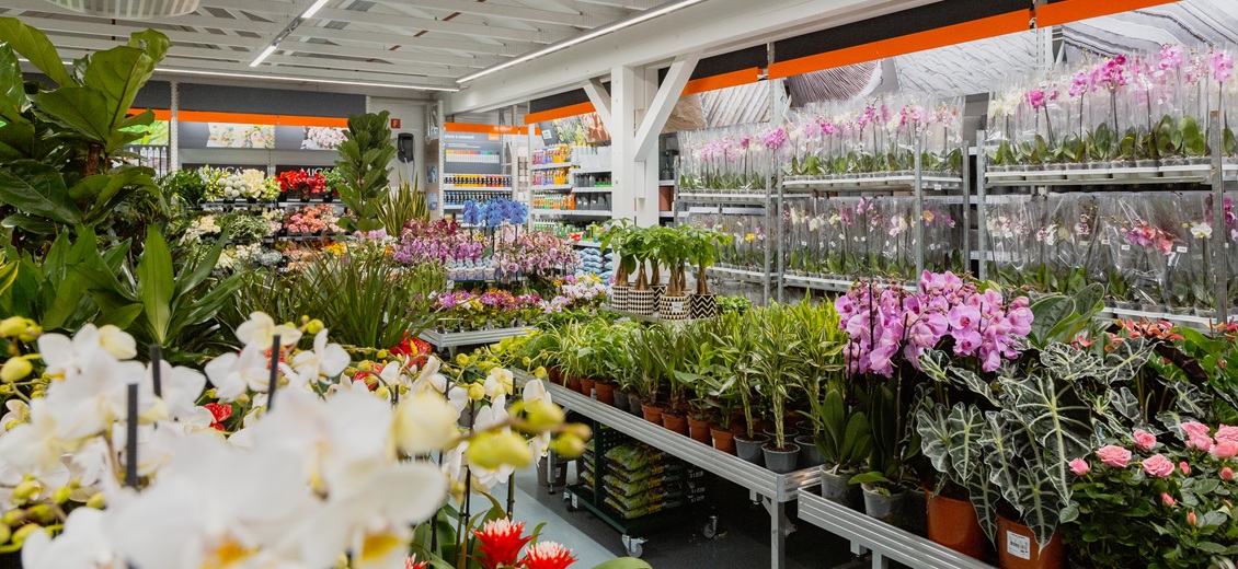 Gartencenter im OBI Markt Agno