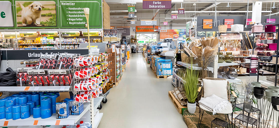 OBI Mittelgang Montabaur