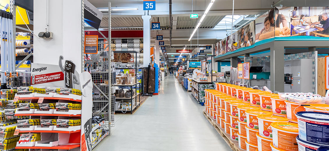 OBI Mittelgang Kamp Lintfort