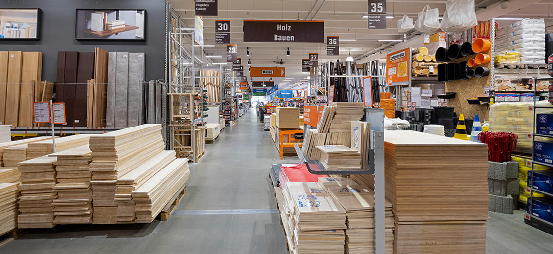 OBI Baustoffhalle Nürnberg Äußere Bayreuther Straße