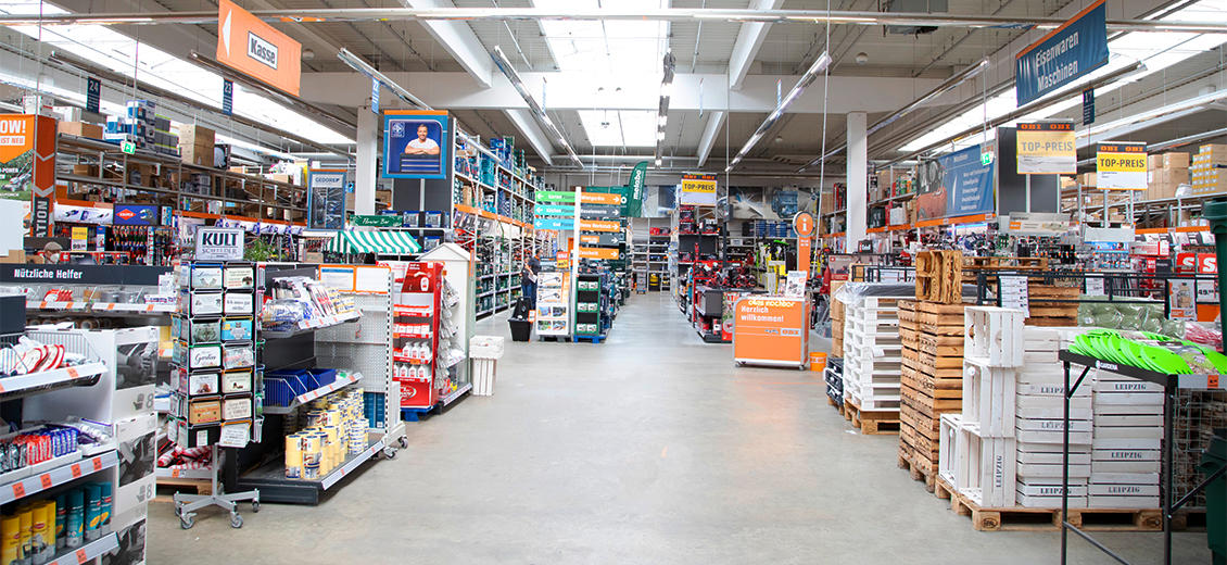 OBI Mittelgang Leipzig-Zentrum