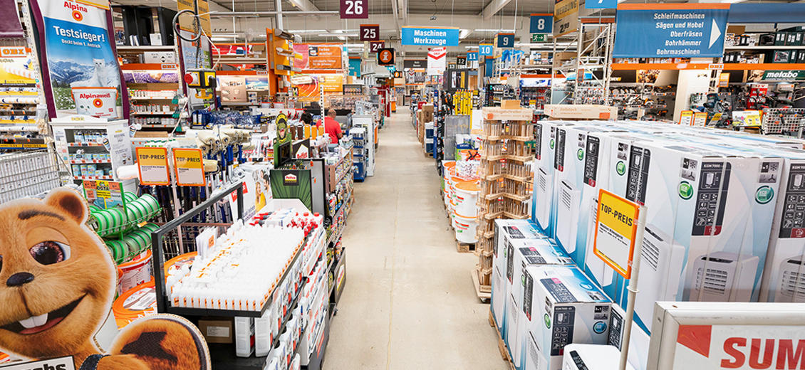 OBI Mittelgang Höchstadt an der Aisch