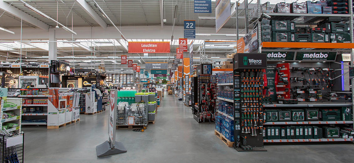 OBI Mittelgang Hamburg-Bergedorf