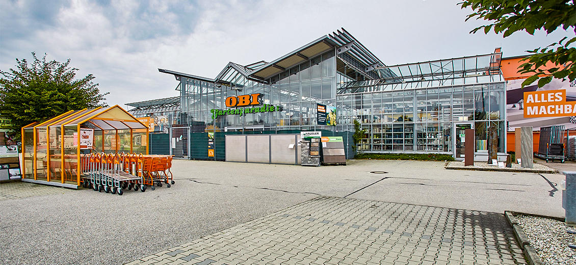 OBI Parkplatz Pocking