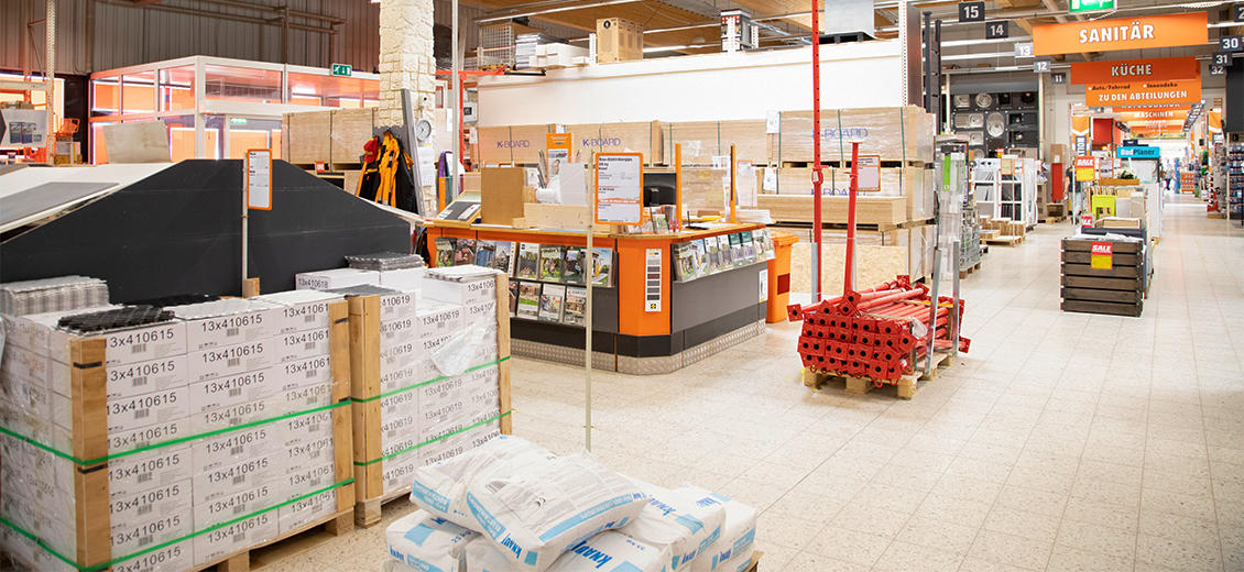 OBI Baustoffhalle Torgelow