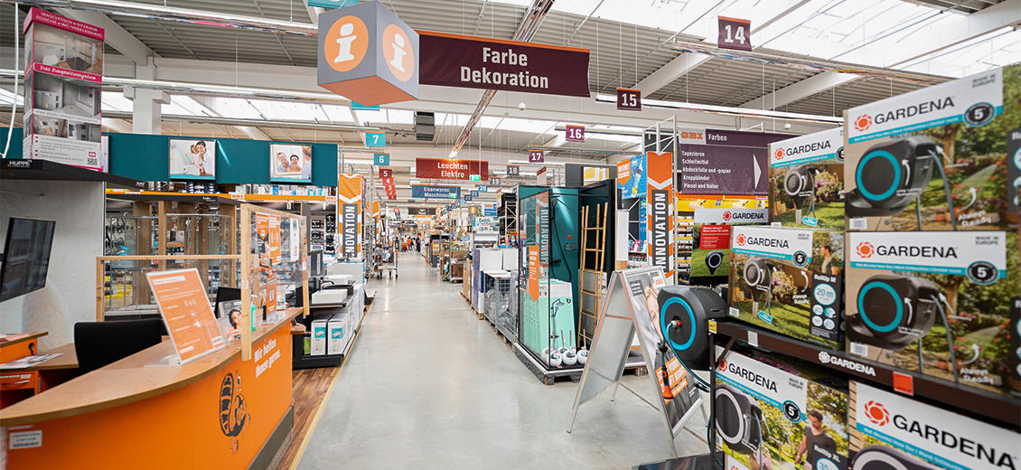 OBI Mittelgang Weiden