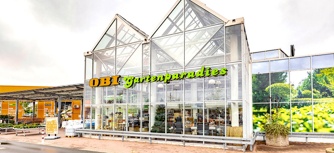 OBI Markt-Eingang Nürnberg Leyher Strasse