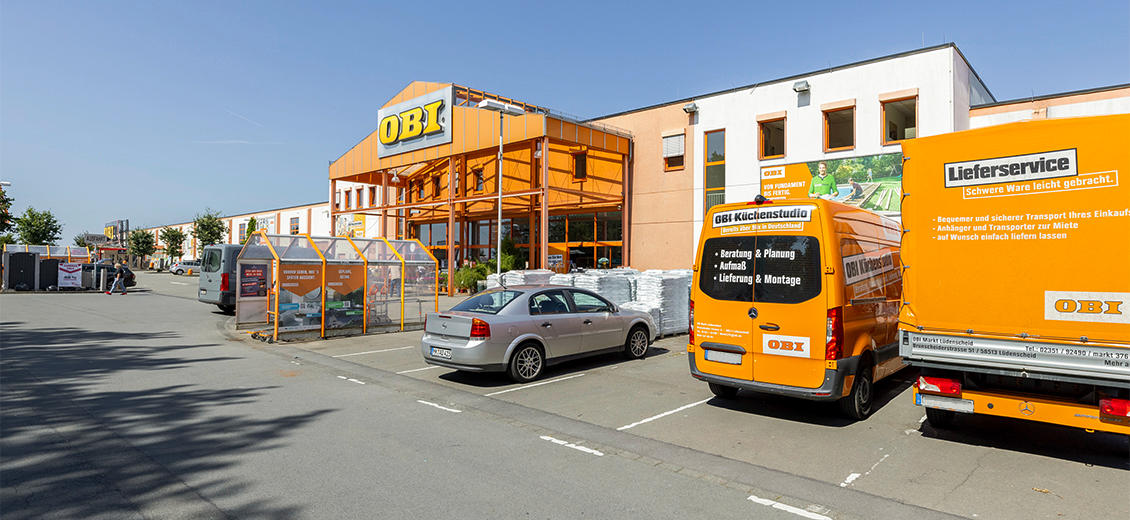 OBI Parkplatz Lüdenscheid