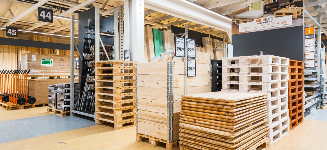 Böden im OBI Markt Agno