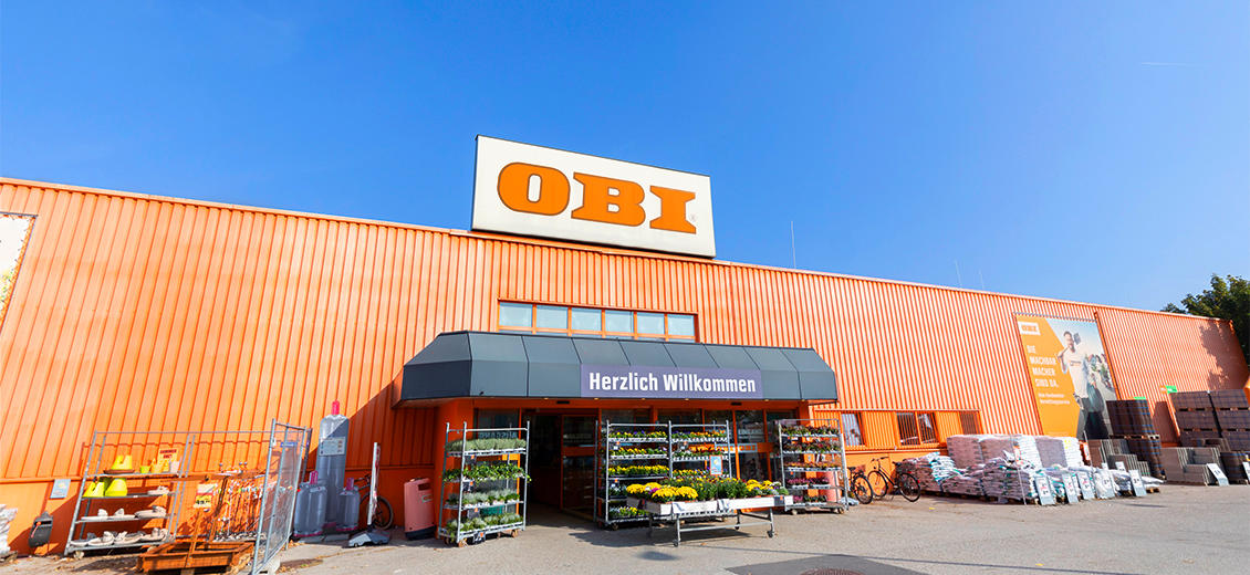 OBI Markt-Eingang Linz-Kleinmünchen