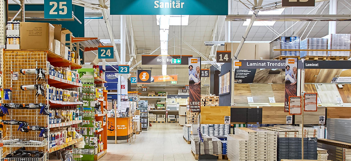 OBI Mittelgang Zwiesel