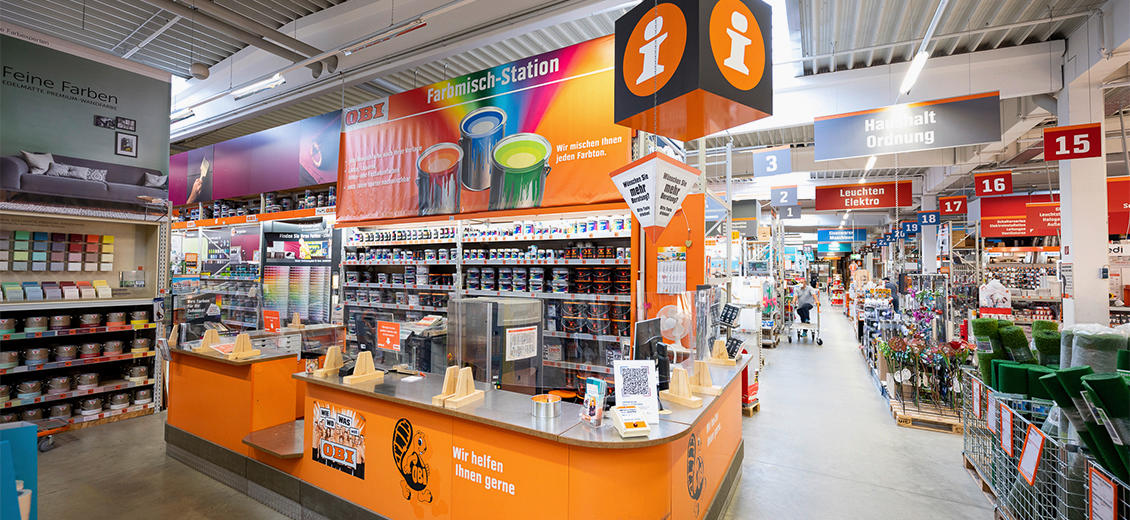 OBI Farbmisch-Service Hassfurt