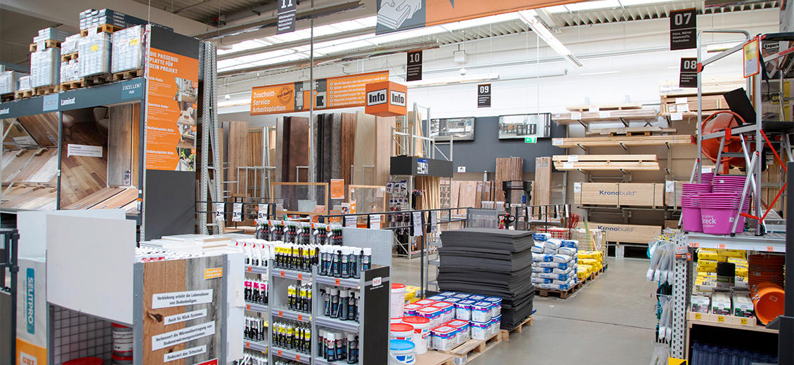 OBI Baustoffhalle Leipzig-Zentrum