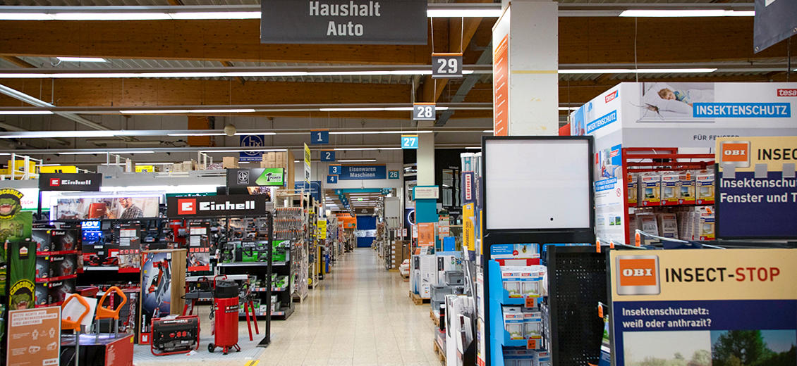 OBI Mittelgang Sondershausen