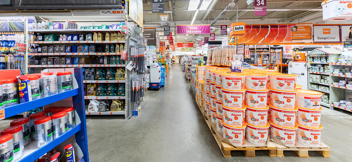 OBI Mittelgang Köln-Mülheim