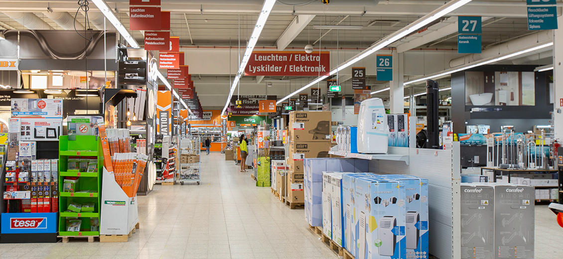 OBI Mittelgang Flensburg