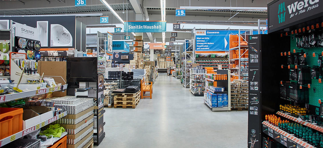 OBI Mittelgang Landsberg am Lech