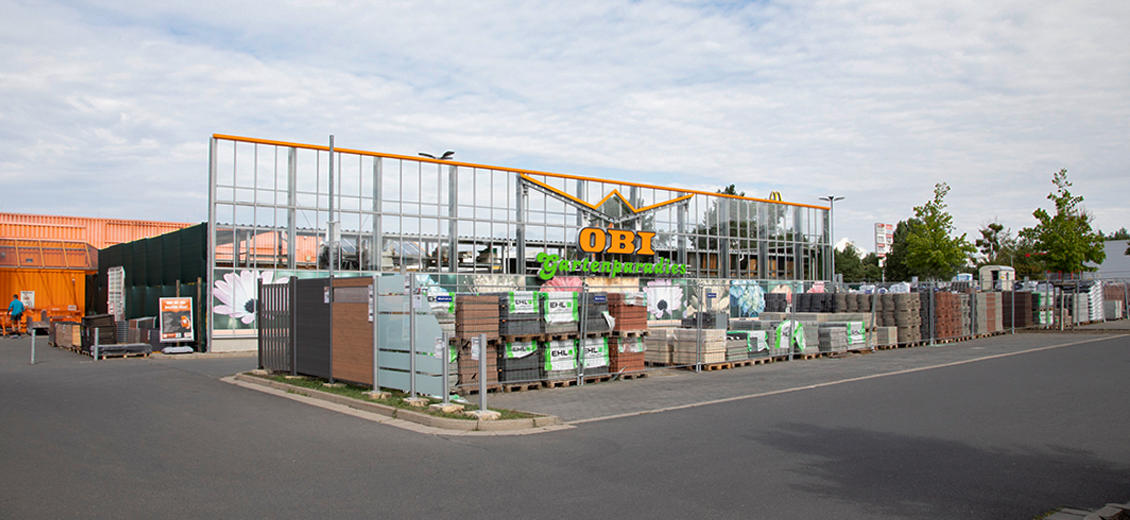 OBI Parkplatz Finowfurt