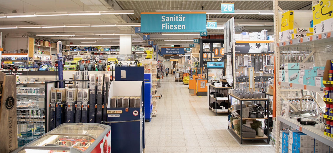 OBI Mittelgang Luebben