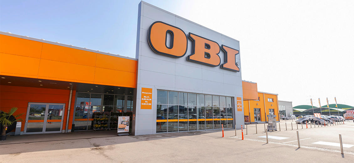 OBI Markt-Eingang Neusiedl-See