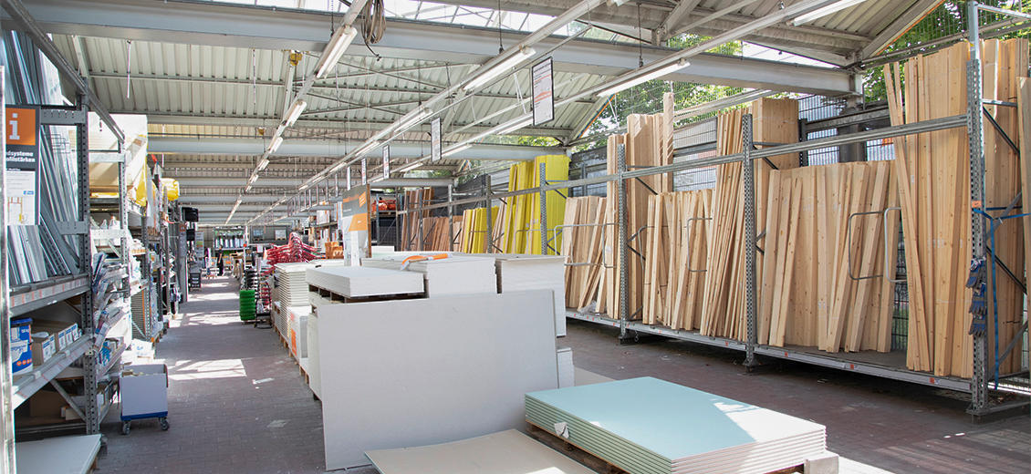 OBI Baustoffhalle Pirna