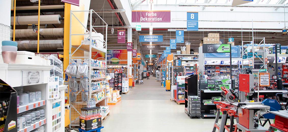 OBI Mittelgang Altenburg