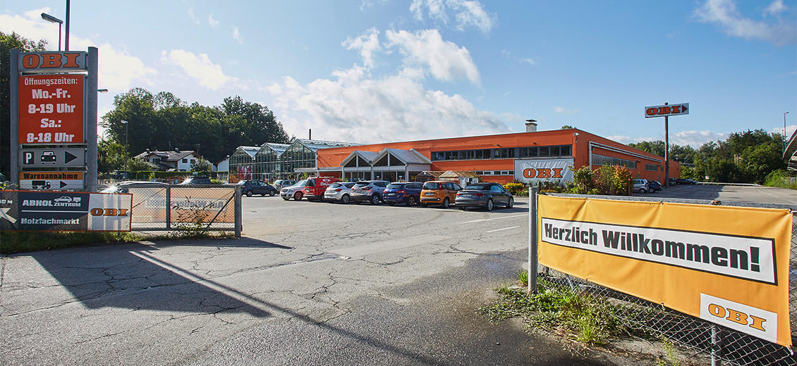 OBI Parkplatz Stephanskirchen