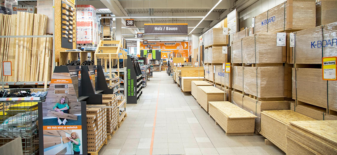 OBI Holzzuschnitt-Service Halle