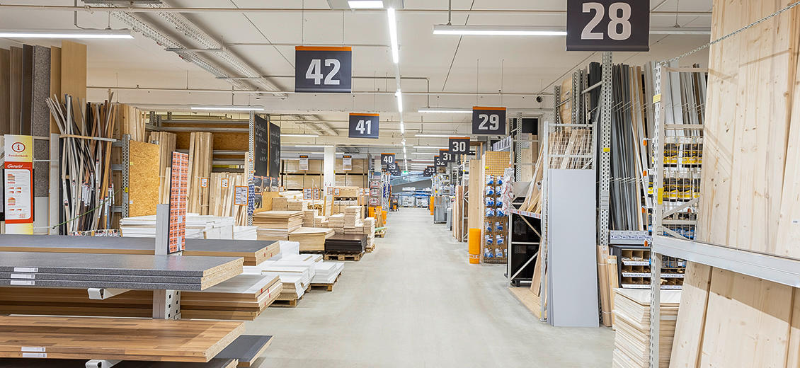 OBI Mittelgang Bonn-Süd