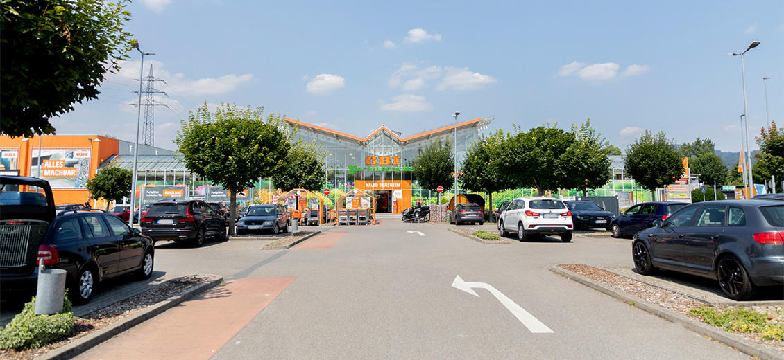 OBI Markt-Eingang Bensheim