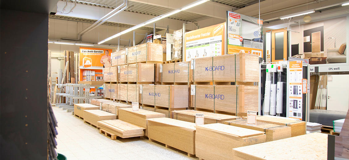 OBI Baustoffhalle Sankt Egidien